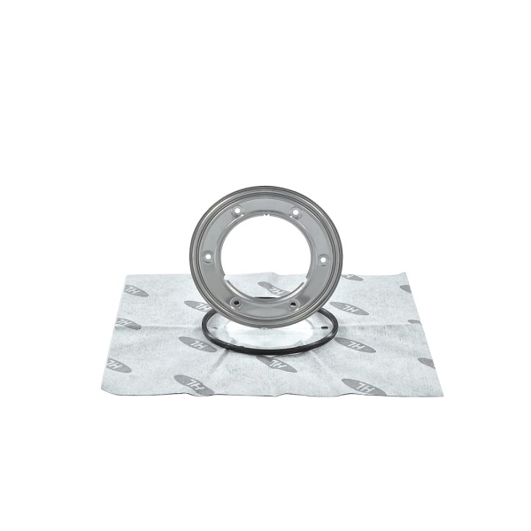 Фланец д/трапа 196х114мм с полотном из термопластичного эластомера 400х500мм HL HL83.M