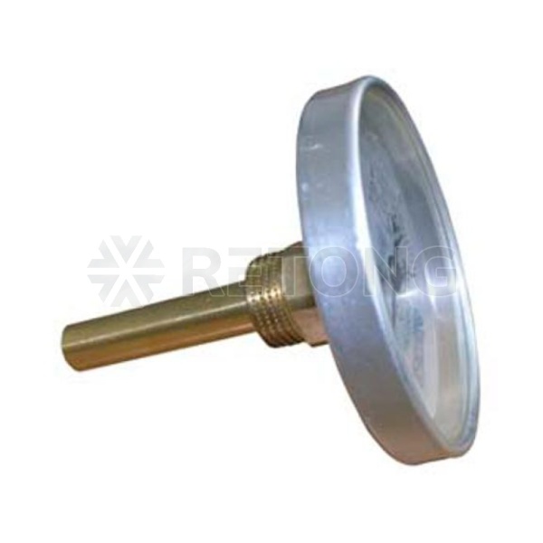 Термометр биметалл ТБ80 120С Дк80 L=60 G1/2" осев Метер