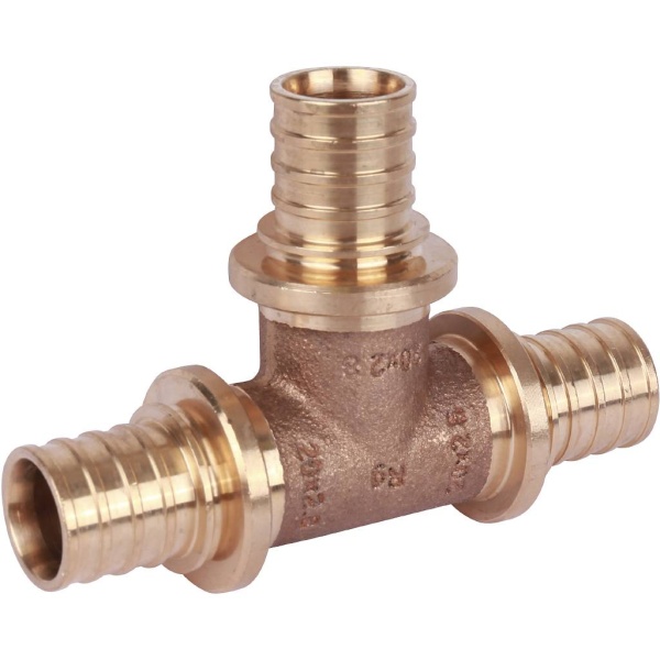 Тройник PE-X бр аксиал Дн20х20х20 PLATINUM RX Rehau 13777261001