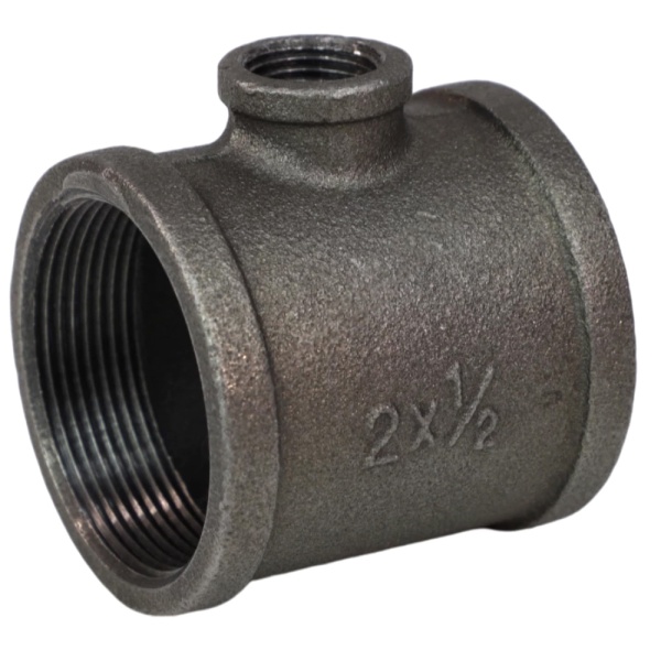 Тройник чуг перех Ду32х15 (1 1/4"х1/2") м/м Fittex PLUS
