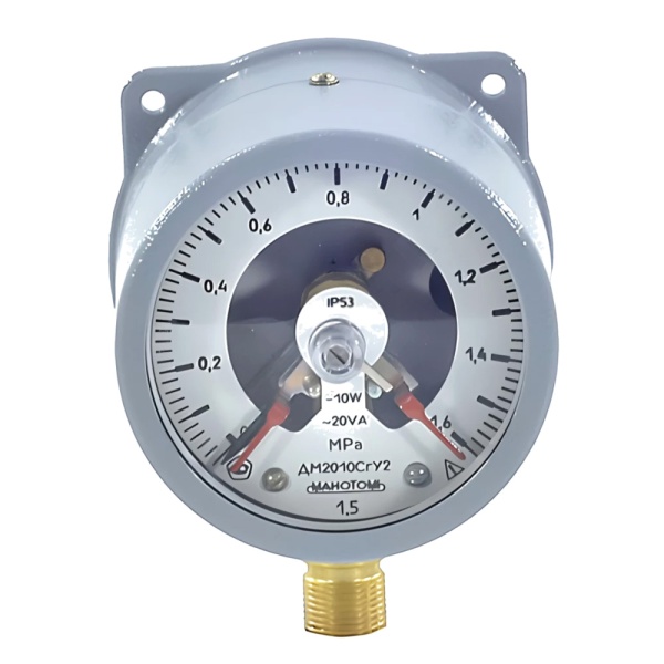 Манометр рад зф эл ДМ2010Сг 0-1,0МПаДк100 М20х1,5 исп6 ст Манотомь
