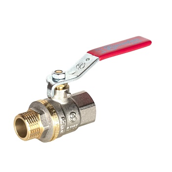 Кран шар лат 1003 Euro нк Ду20 Ру40 м/р полн рыч Aquasfera 1003-02