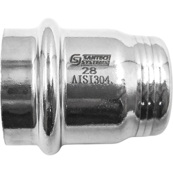 Заглушка нерж AISI304 Дн15 пресс FS150 SantechSystems