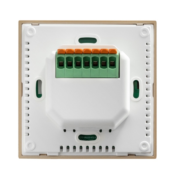 Терморегулятор электронный Теплолюкс Solus Zen Wi-Fi белый/золото