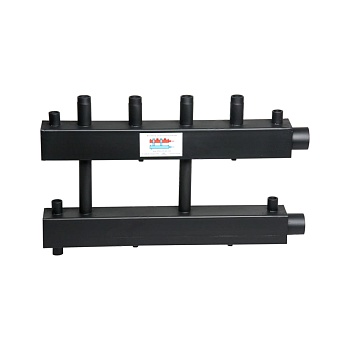 Коллектор д/котел 360кВт 1 1/2" вн/р 4к 1 1/4" н/р 125мм ASKON 32M/125/40/4D