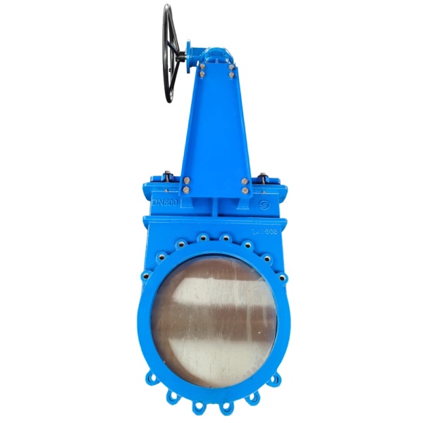 Задвижка шибер чуг м/фл Ду700 Ру6 2/ст ред п/эл NBR 1140RA Benarmo .