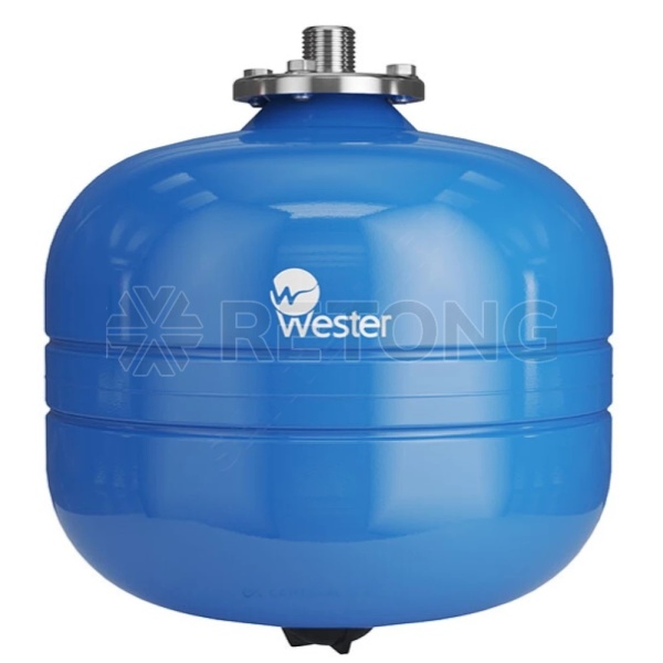 Гидроаккумулятор верт син 12л 10атм 3/4" НР WAV Wester 0-14-1030