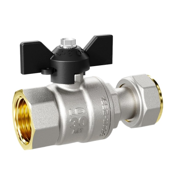 Кран шар лат Pride нк Ду20 Ру40 м/нак/г баб LD 47.346.20