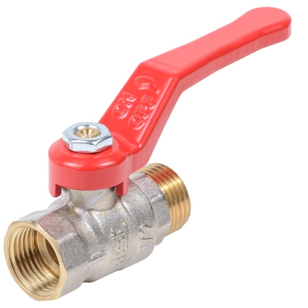 Кран шар лат Стандарт нк Ду20 Ру40 м/р полн рыч Dist Н322Р