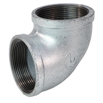 Угольник чуг оц Ду40 (1 1/2") м/м Fittex PLUS