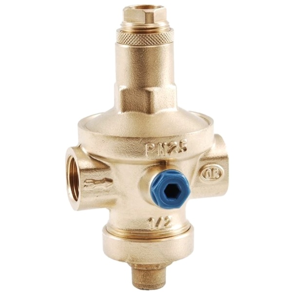 Редуктор давления Varmega VM12802, 3/4", PN25, мембранный, с присоединением к манометру