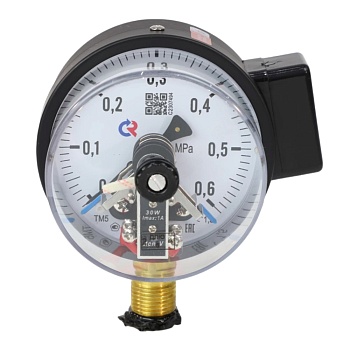 Манометр рад эл ТМ-510Р.05 0-1,6МПаДк100 G1/2" исп5 ст Росма 00000007642
