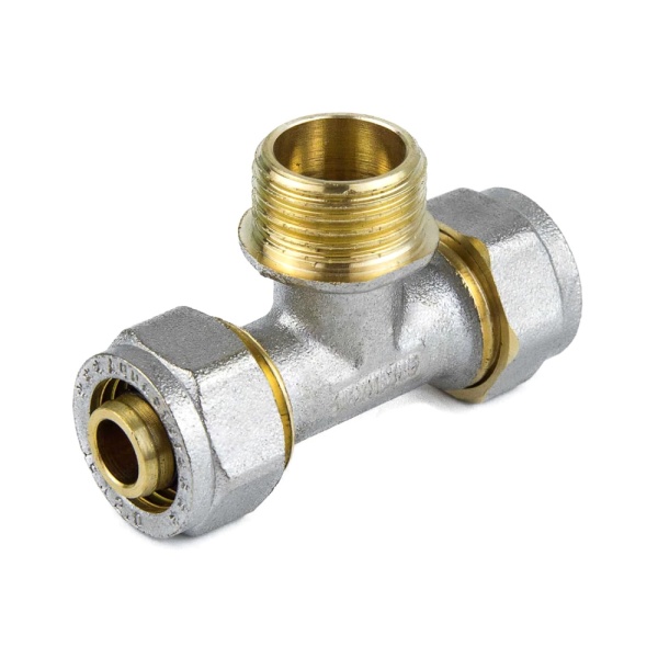 Тройник МП обж лат Дн26х3/4"х26 НР Aquasfera 7014-03