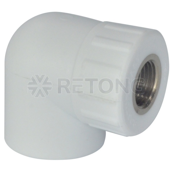 Угольник PP-R бел комб Дн20х3/4" ВР РосТурПласт 10791