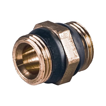 Ниппель лат Ду15 НР в/к Giacomini R189DY003