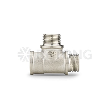 Тройник Varmega ВР-НР-НР 1/2", никелированный