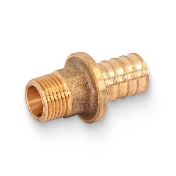 Муфта PE-X бр аксиал Дн25х1/2" НР RX+ Рехау 14563173001