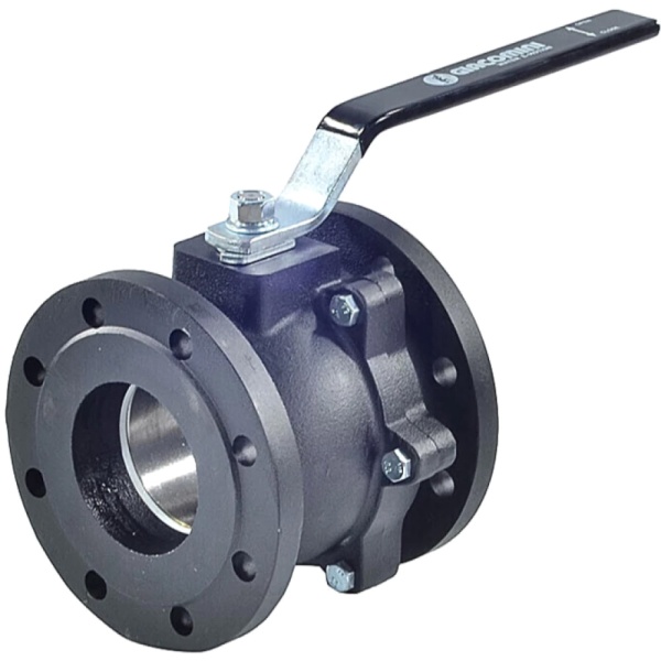 Кран шар чуг R740F Ду125 Ру16 фл полн 120С Giacomini R740FLY012