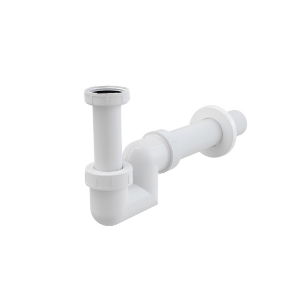 Сифон умыв/биде труб б/вып 1 1/4"x40 пр/тр 40 Alca A45F-DN40