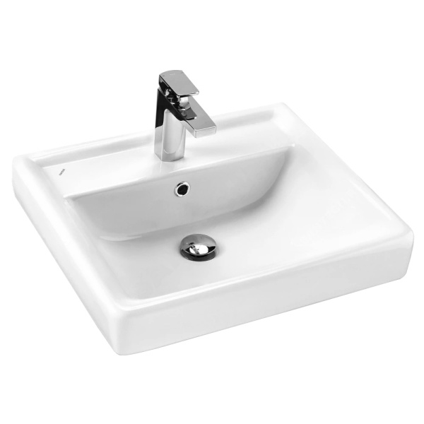 Умывальник меб Тигода 55 2/вел 1/отв б/к Santek 1.WH30.2.126