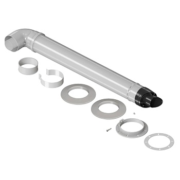 Комплект дымохода коаксиал 60/100мм конденсационный KRATS CK-LNТ