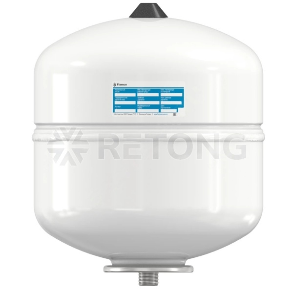 Гидроаккумулятор верт бел 25л 10атм 3/4" НР Airfix R Flamco 24559RU