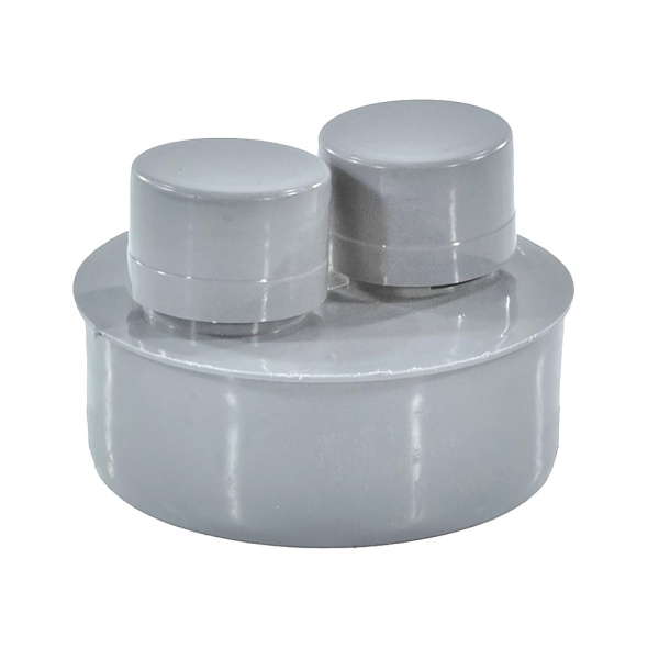 Клапан вакуумный PP-H сер б/н Дн 50 РосТурПласт 36294