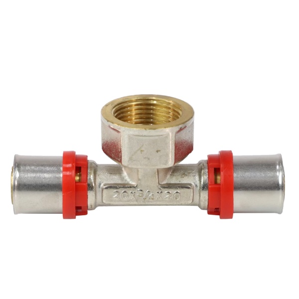 Тройник МП пресс лат Дн26х3/4"х26 ВР Aquasfera 8011-05 .
