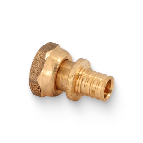 Муфта PE-X бр аксиал Дн16х1/2" нак/г RX+ Рехау 14563353001