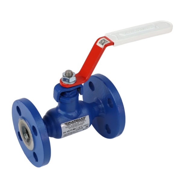 Кран шар ст 11с67п Ду50 Ру40 фл полн Маршал Цф.00.1.040.050