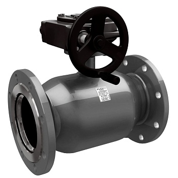 Кран шар ст КШ.Ц.Ф.Р Ду250 Ру16 фл полн ред LD 250.016.П/П.02