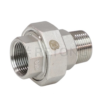Соединитель американка SS304 Ду15 (1/2") ВР/НР Benarmo