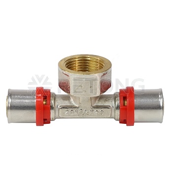 Тройник МП пресс лат Дн32х3/4"х32 ВР Aquasfera 8011-06 .