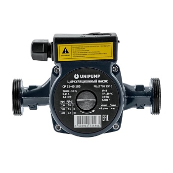 Насос циркул CP 25-80 180 PN10 230В в/к Unipump 67837