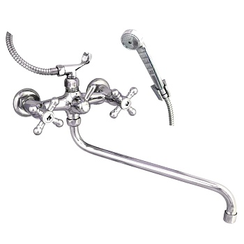 Смес/ванна 600/2-4 Мет_Крест к/затв дл/изл метхр/мах в/к Стандарт Подольск СМ501324