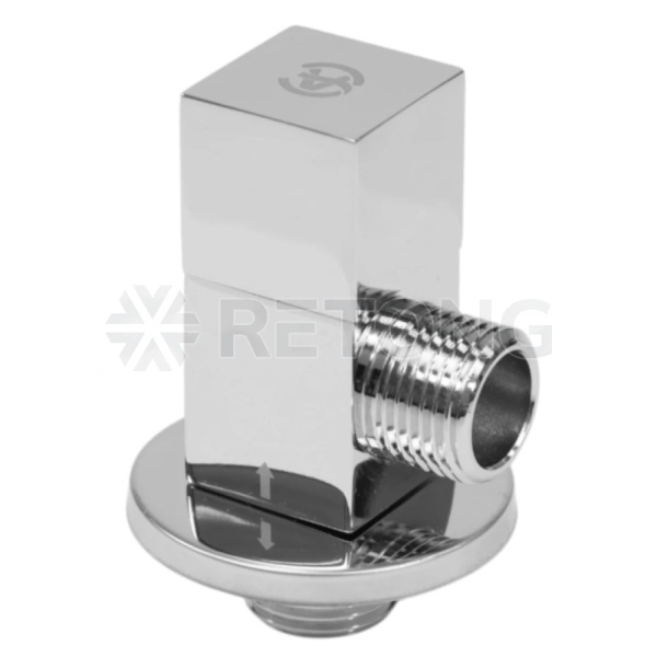 Вентиль угл лат быт с/отр G1/2" Ру16 р/р мах квад Aquasfera 1078-01