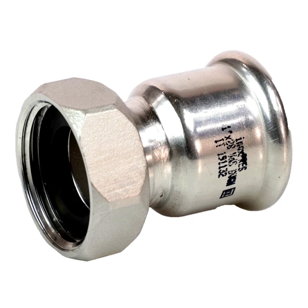 Муфта нерж AISI316L Дн22х1" Ру16 пресс/нак/г Inoxpres RM 183022002