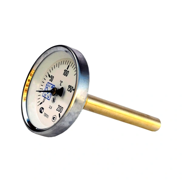 Термометр биметалл ТБП-Т 200С Дк63 L=50 G1/2" осев НПО ЮМАС
