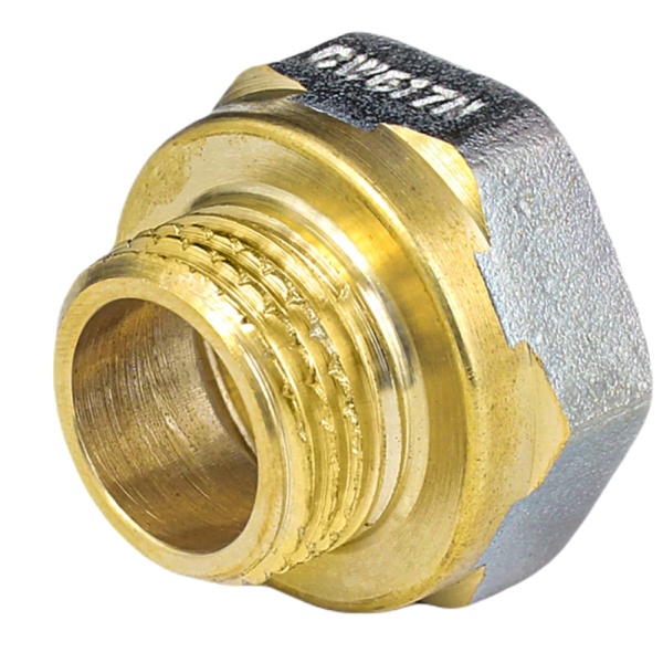 Переход лат реборд Ду40х32 м/р никель ГОСТ 32585 Aquasfera 9021-09