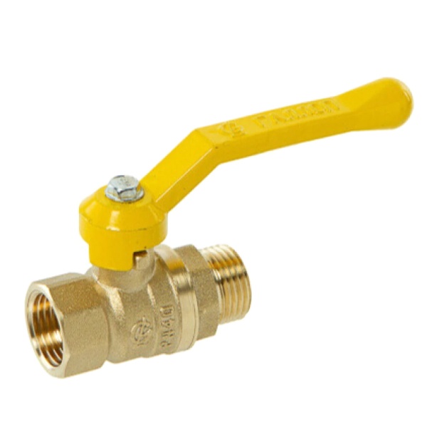 Кран шар лат газ Станд 221 Ду15 Ру40 м/р рыч ГАЛЛОП 115010