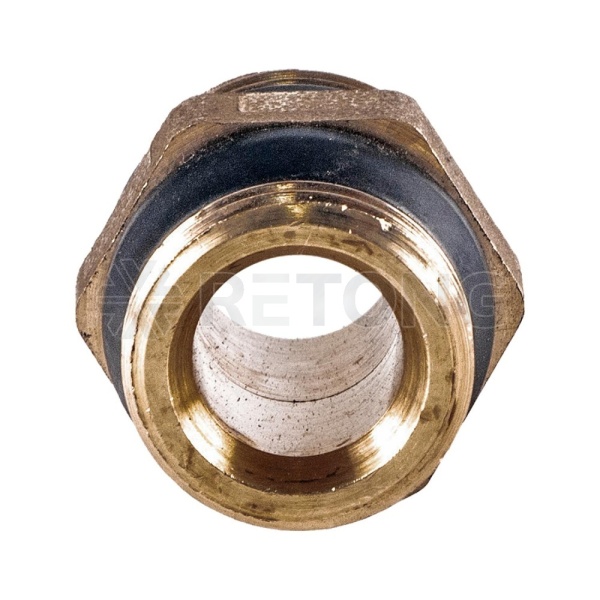 Ниппель лат Ду20 НР в/к Giacomini R189DY004