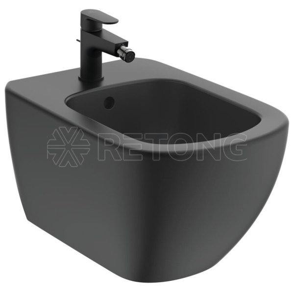 Биде подвес TESI 1/отв черн Ideal Standard T3552V3
