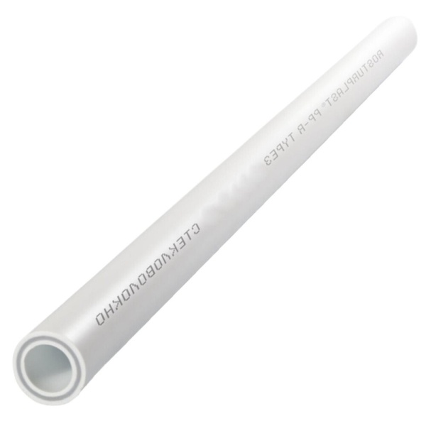 Кран шаровой PP-R бел Дн20х1/2" НР угл д/рад РосТурПласт 27807