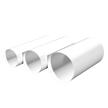 Воздуховод круг пласт D100 L=2000 Эра 10ВП2