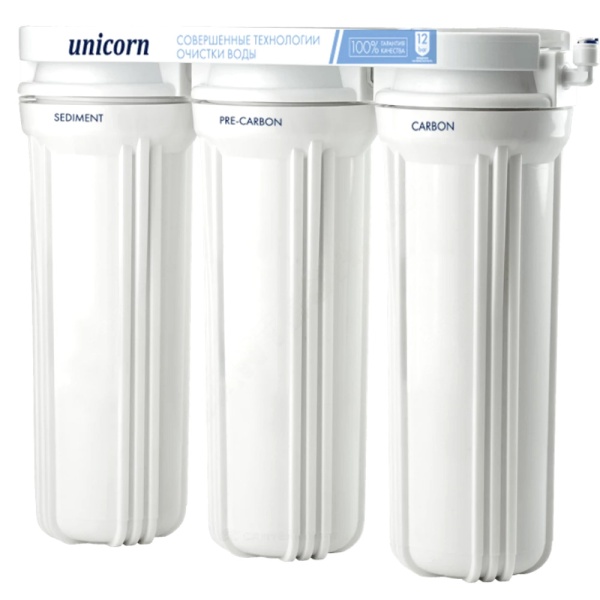 Система фильтрации 3-ст с краном непроз Unicorn FPS_3NST