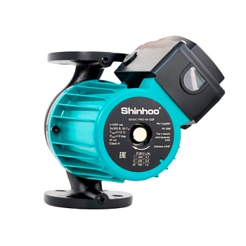 Насос циркул BASIC PRO 50-20F PN10 230В в/к Shinhoo 71241009