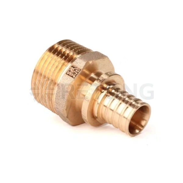 Муфта PE-X бр аксиал Дн25х3/4" НР RX+ Рехау 14563183001
