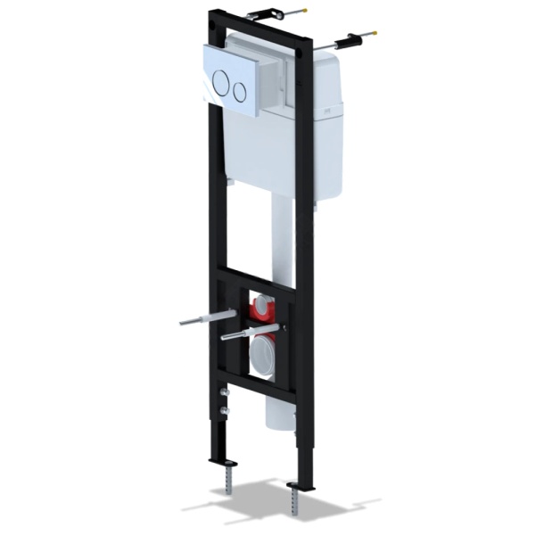 Инсталляция д/унит кнопка мех хр гл WP1310 АНИ Пласт WCP4131