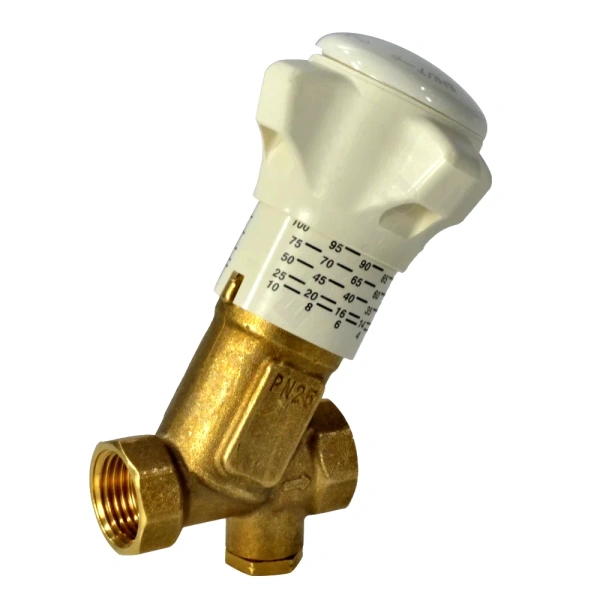 Клапан баланс лат R206B-1 Ду25 Ру25 м/м Kvs6.25 Giacomini R206BY115