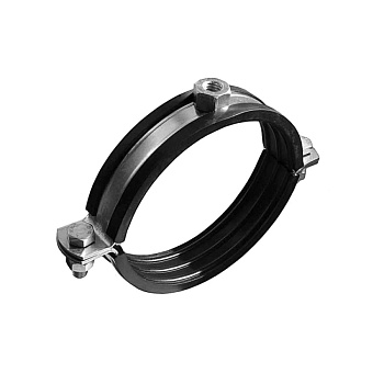 Хомут ст оц рез/пр М16 (308-324)мм (12") б/к